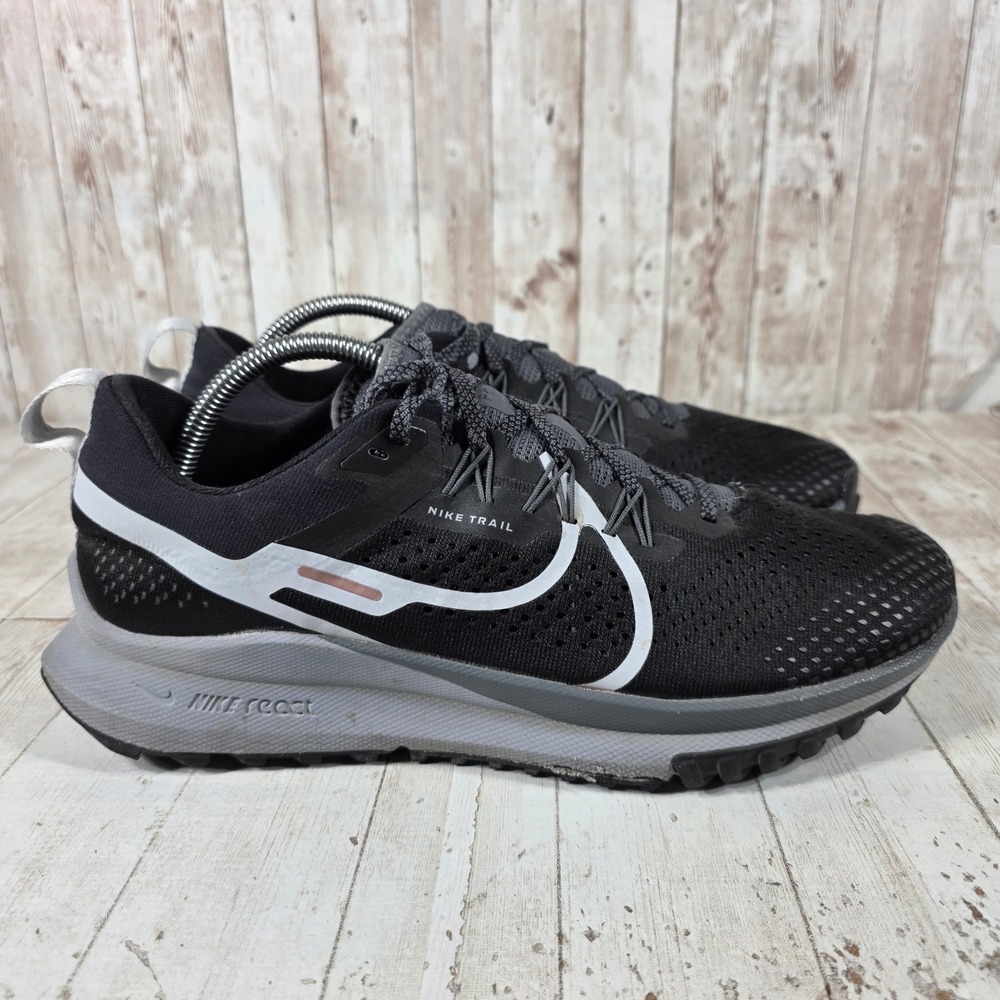 Nike Pegasus Trail 3 Mens Running Shoes Black Grey DJ6158-001 Size 10